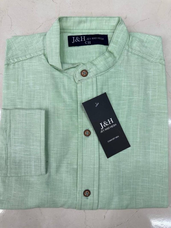 Camisa cuello mao