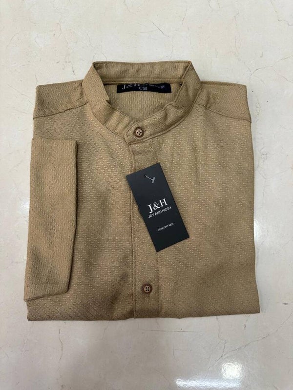 Camisa cuello mao