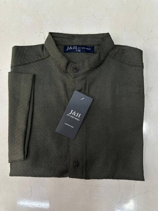 Camisa cuello mao