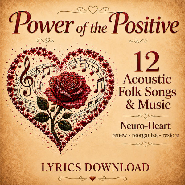 Power of the Positive "Neuro-Heart" Acoustic Folk Album Lyrics PDF