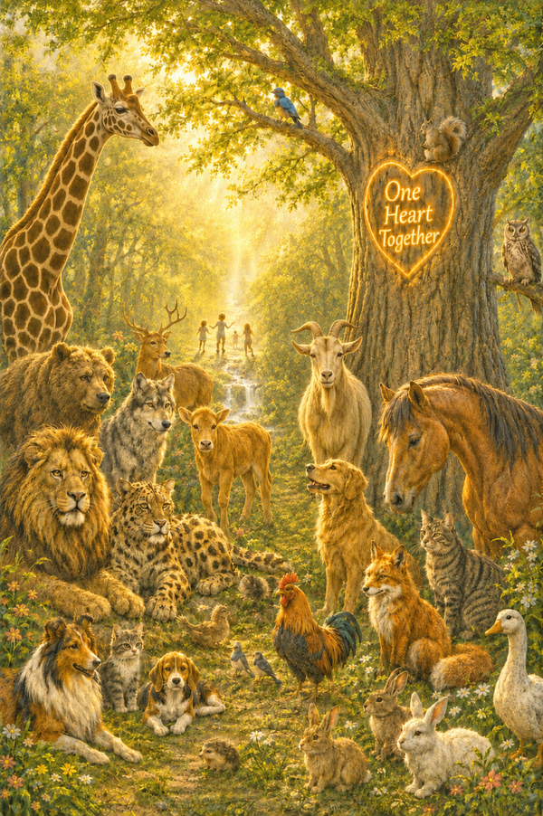 "Celebration of Life One Heart Together" art PNG file plus song & music MP3 file