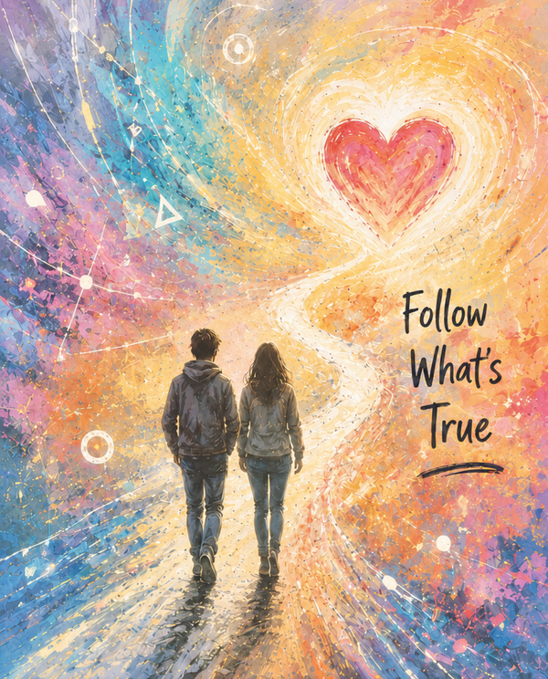 "Follow What's True" art PNG file plus song & music MP3 file