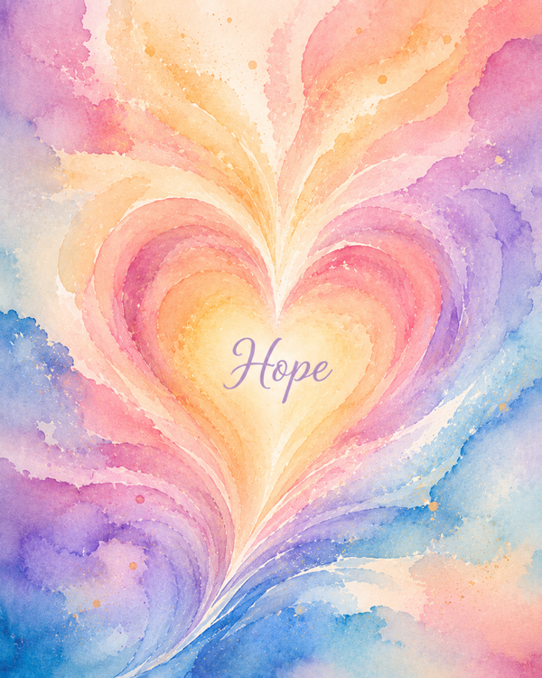 Hope Is in My Heart art digital PNG file