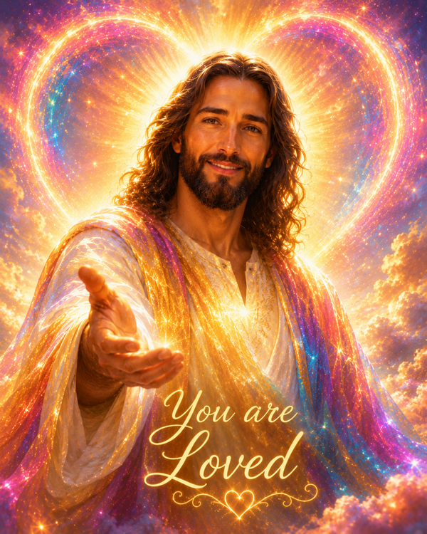 I Am Loved Just as I Am Art PNG file