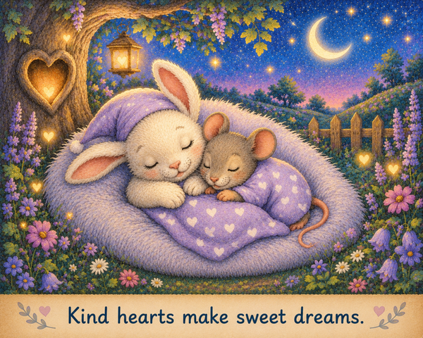 Little Bunny, Little Mouse Art digital PNG file