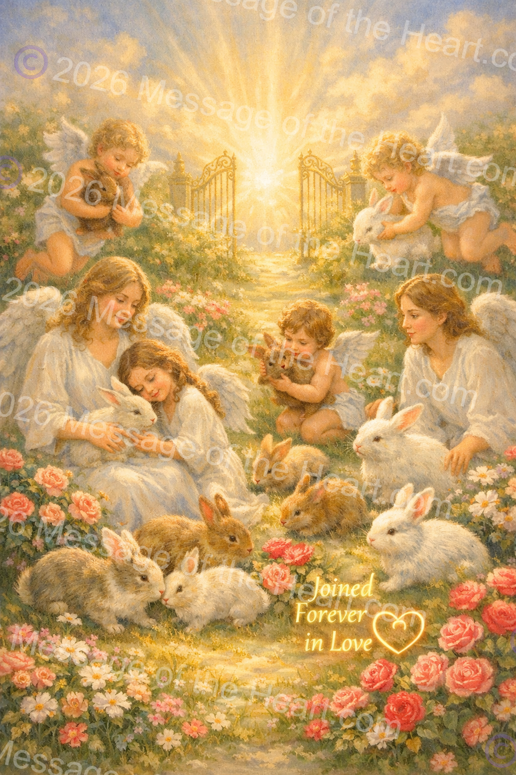 "Celebration of Life Rabbits" art PNG file plus song & music MP3 file