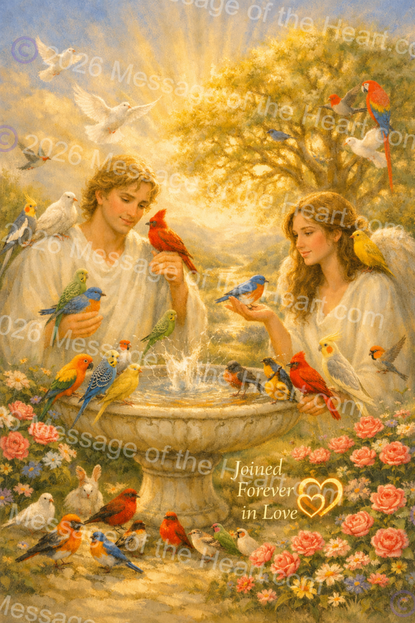 "Celebration of Life Birds" art PNG file plus song & music MP3 file