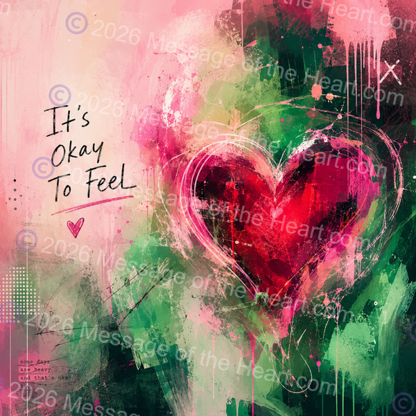 "It's Okay to Feel" art PNG file plus song & music MP3 file