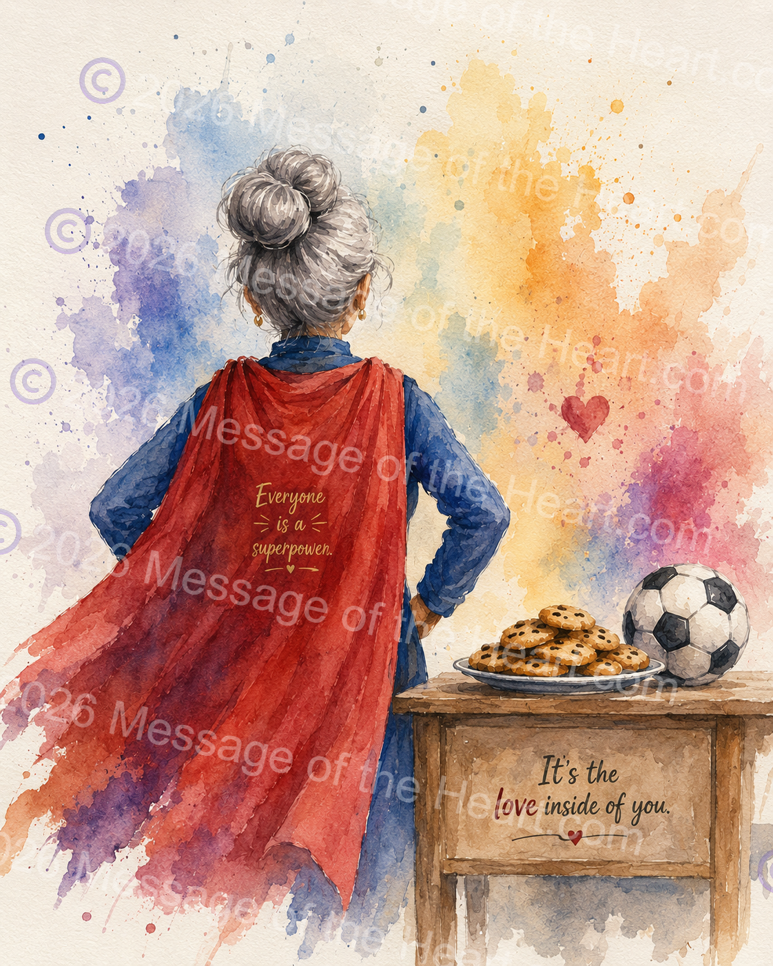 "My Grandma is a Superpower" art PNG file plus song & music MP3 file