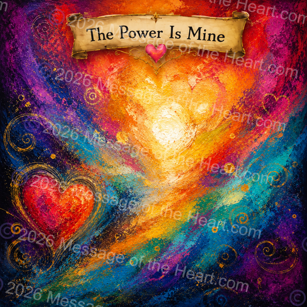 "The Power Is Mine" art PNG file plus song & music MP3 file