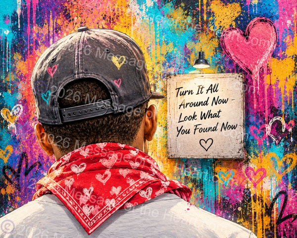 "Turn It All Around Now" art PNG file plus song & music MP3 file