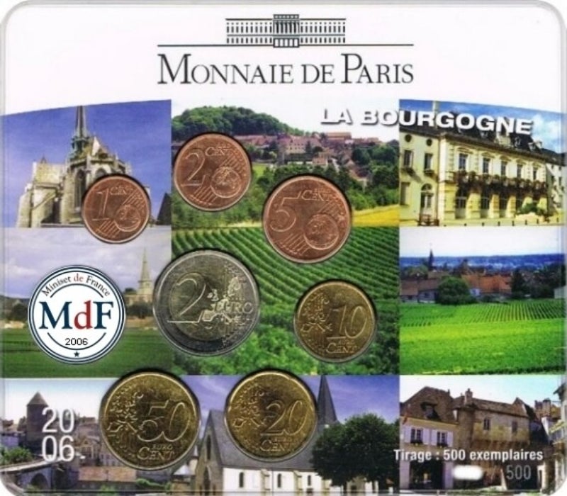 miniset la bourgogne 2006