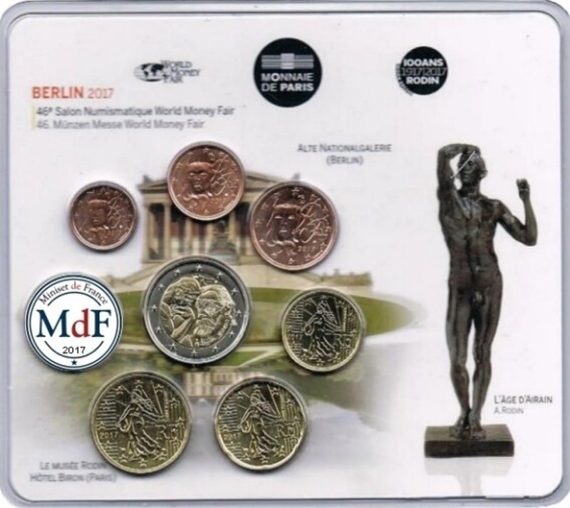 miniset de la monnaie de paris