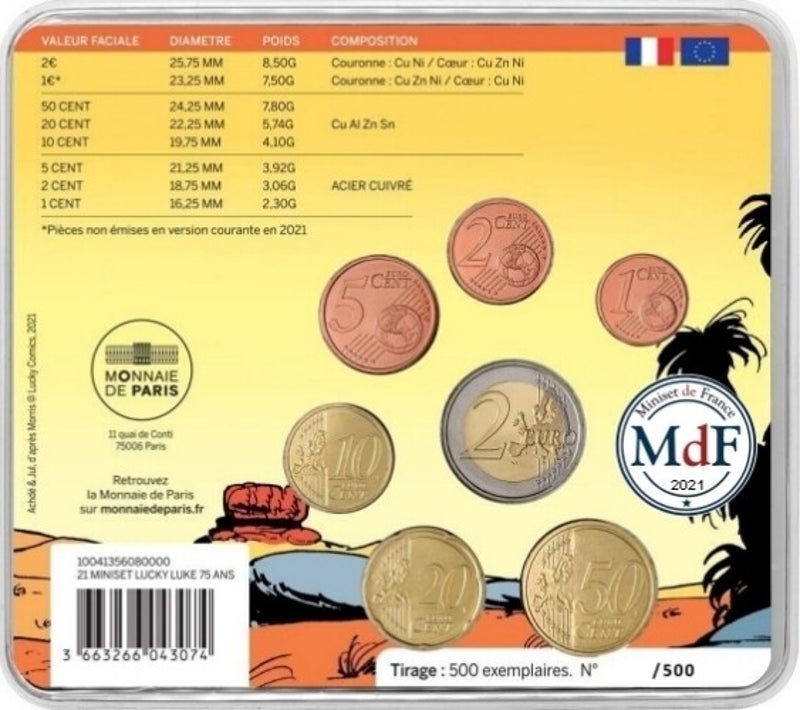 miniset de la monnaie de paris