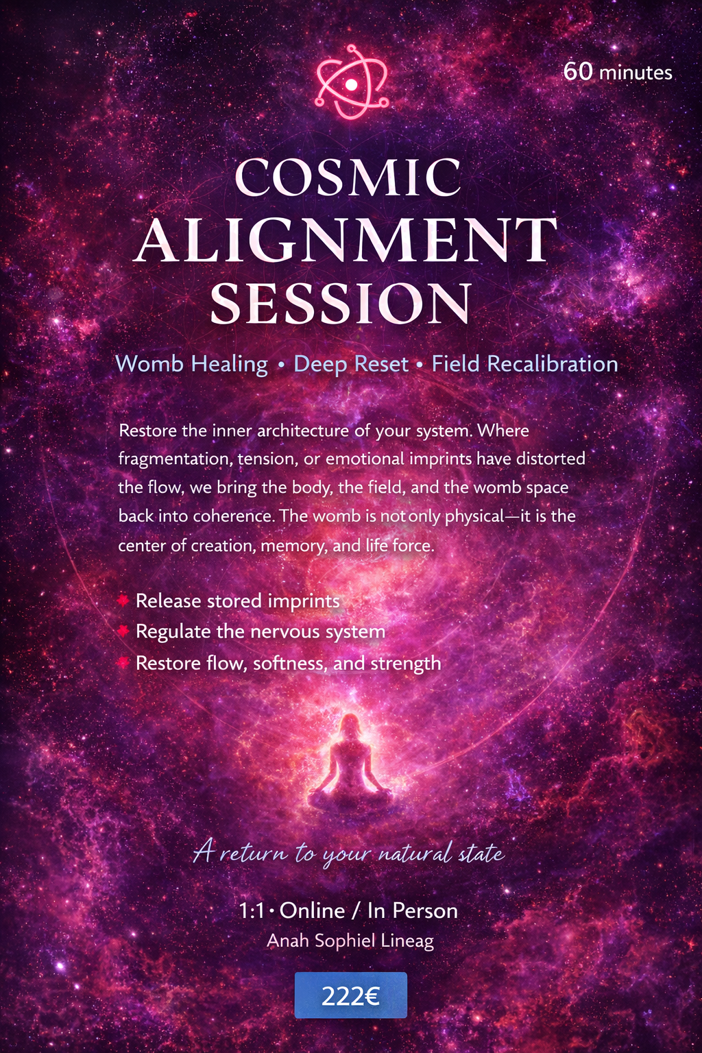 COSMIC ALIGNMENT & WOMB HEALING