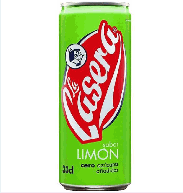 *LA CASERA LIMON LATA 33CL¡1C/24  _ 0,2858