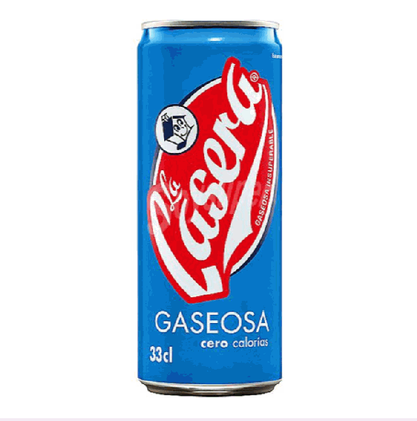 *LA CASERA GASEOSA BLANCA Lata 33CL¡1C/24  _  0,2945