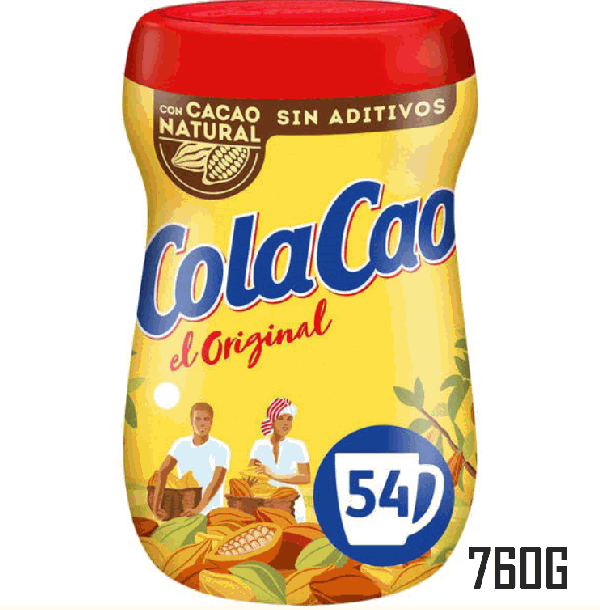 *COLA CAO ORIGINAL BOTE 760GR¡2 C/10    _ 4,1939