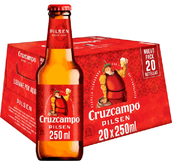 CRUZCAMPO CERVEZA CLASICA BOTELLIN P20x25CL