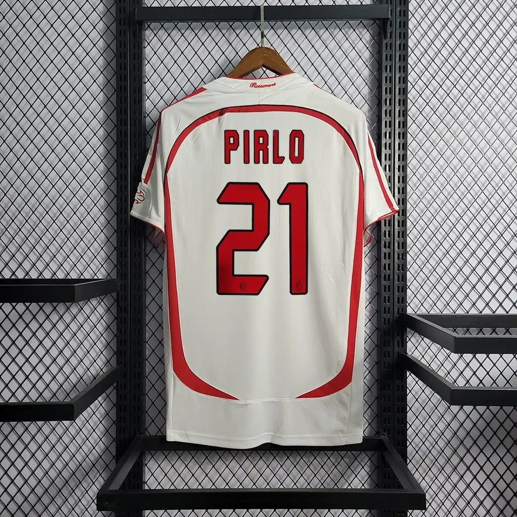 2da Camiseta Milan 2007 Pirlo