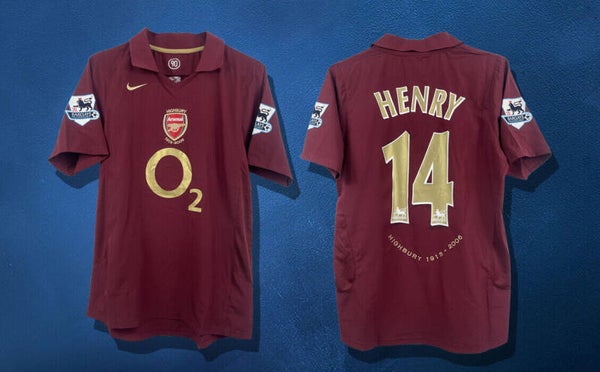 Camiseta Arsenal 2005/06 Henry