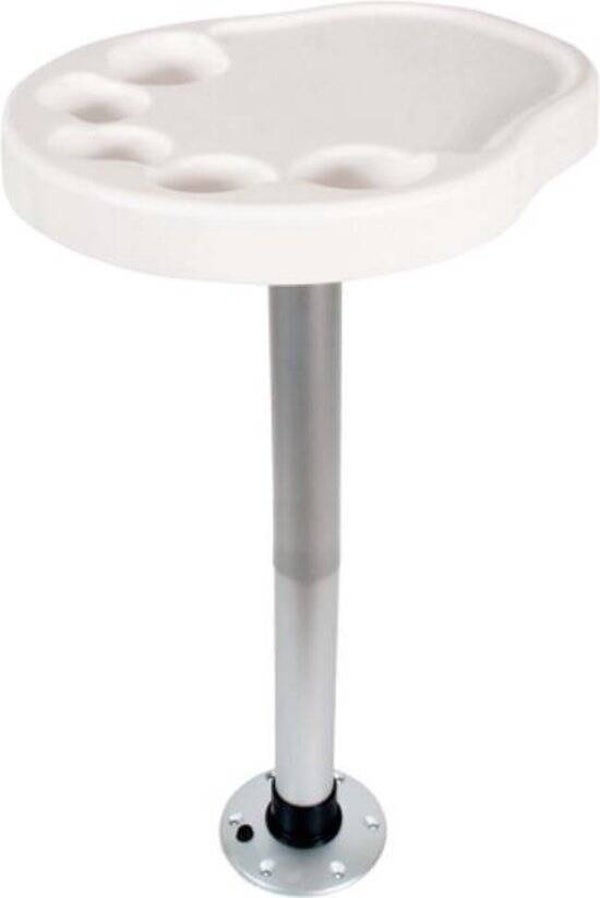 Palm tafel voor boot of sloep, verwijderbaar, inclusief voet