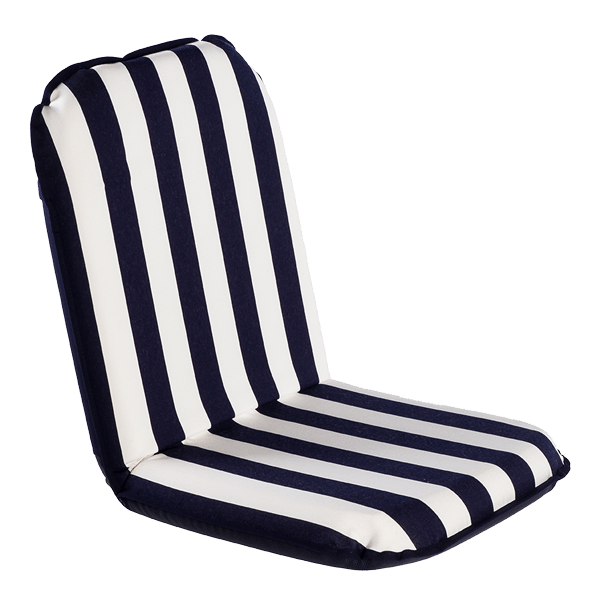 Comfort seat Classic regular - Blue-white stripe bootstoel