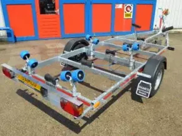 Damco D-1800 Boottrailer niet kantelbaar
