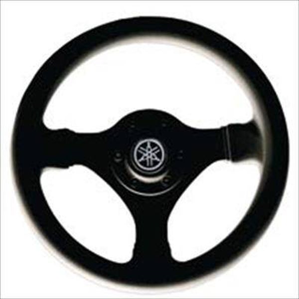 Yamaha sportief bootstuur / 3 spaaks zwart