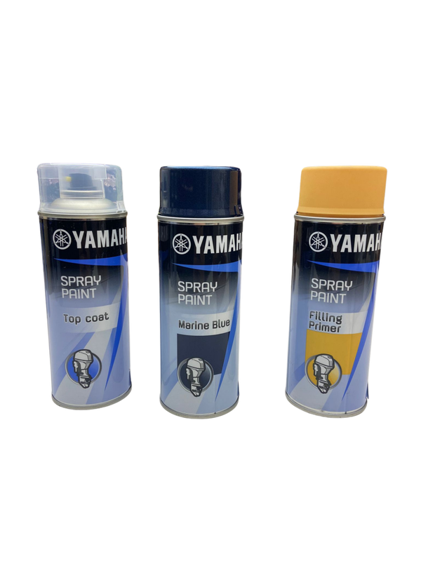 Yamaha spuitbus set Marine blue voor buitenboordmotor