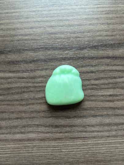 Nep schuimpje zak   - niet eetbaar!  Groen