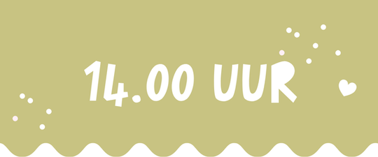 Reservering voor zondag 26 oktober om 14.00 uur