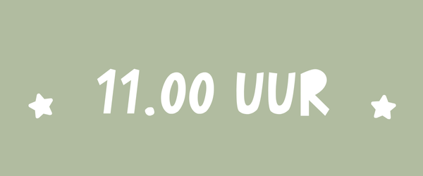 Reservering voor zondag 26 oktober om 11.00 uur