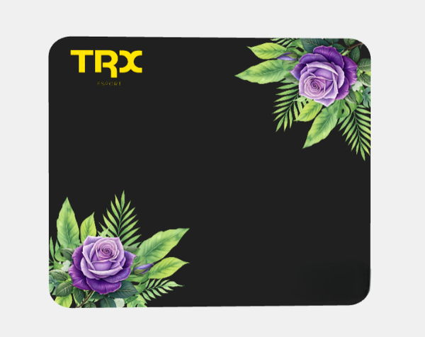 Tapis de souris blancs et noir