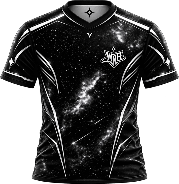 Maillot White Nebula E-sport