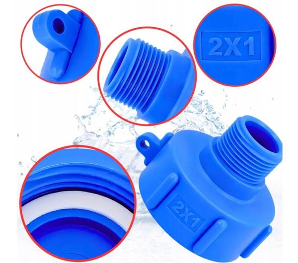 Redukcja Adapter Nakrętka Złącze Gw S60 x6 Gz 1 Cala