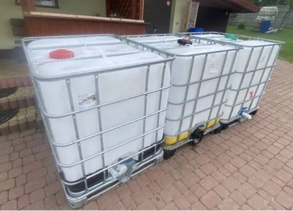 Zbiornik Paletopojemnik Mauzer 1000l Czysty 2024/25