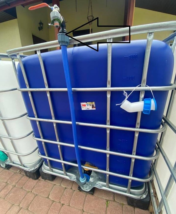 Zestaw Kran 1/2 Z Przedłużeniem do Zbiornik Mauzer Wkład Beczka Bańka