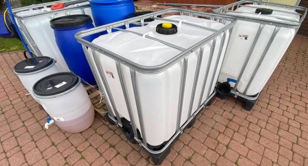 Zbiornik 600l  Czysty , Beczka, Mauzer , Paletopojemnik , Kańka, beczka