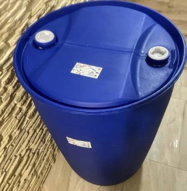 Beczka 200 litrów kolor  niebieski plastikowa