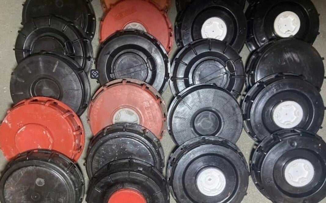 Dekiel Górny 155mm 15,5 cm Mauzer Paletopojemnik IBC DPPL Zbiornik Wkład