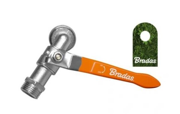 Kran Bradas PL GZ 1/2 Gw 1/2 metalowy