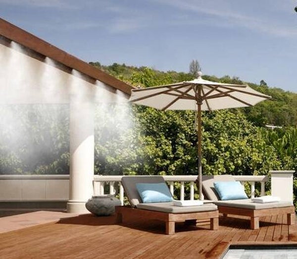 Kurtyna Wodna Mgiełka Nawadniacz Deszczownica Bradas PL 7,5m