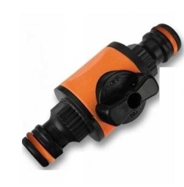 NYPEL ŁĄCZNIK DO SZYBKOZŁĄCZEK ZŁĄCZKA DO WĘŻA OGRODOWEGO z Zaworem