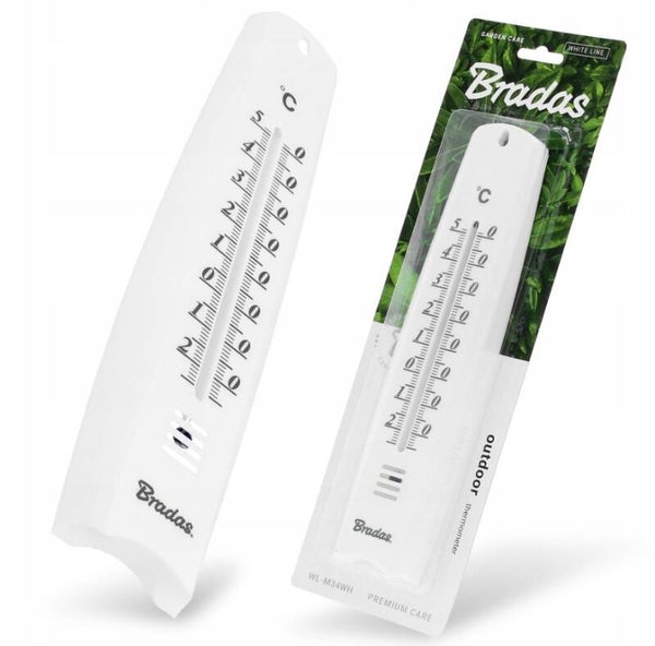 Termometr 26cm Bradas biały Tworzywo Plastik