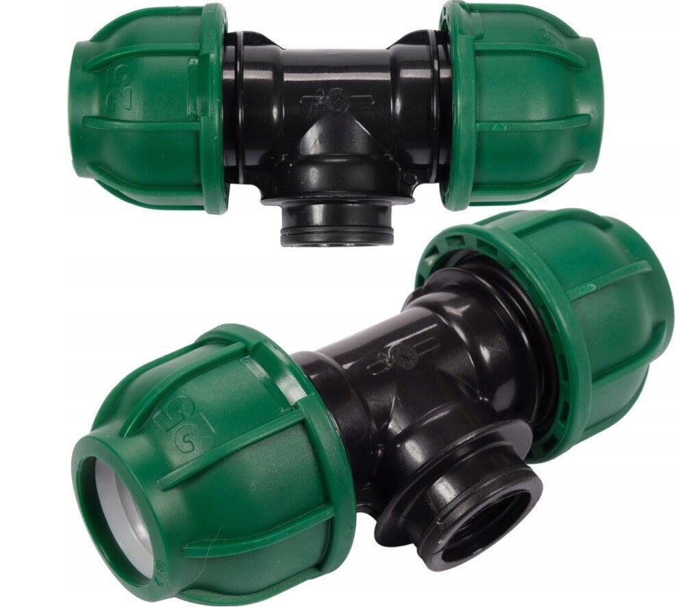 TRÓJNIK PE 25 X z wyjsciem na kran 3/4 X oraz rurke 25