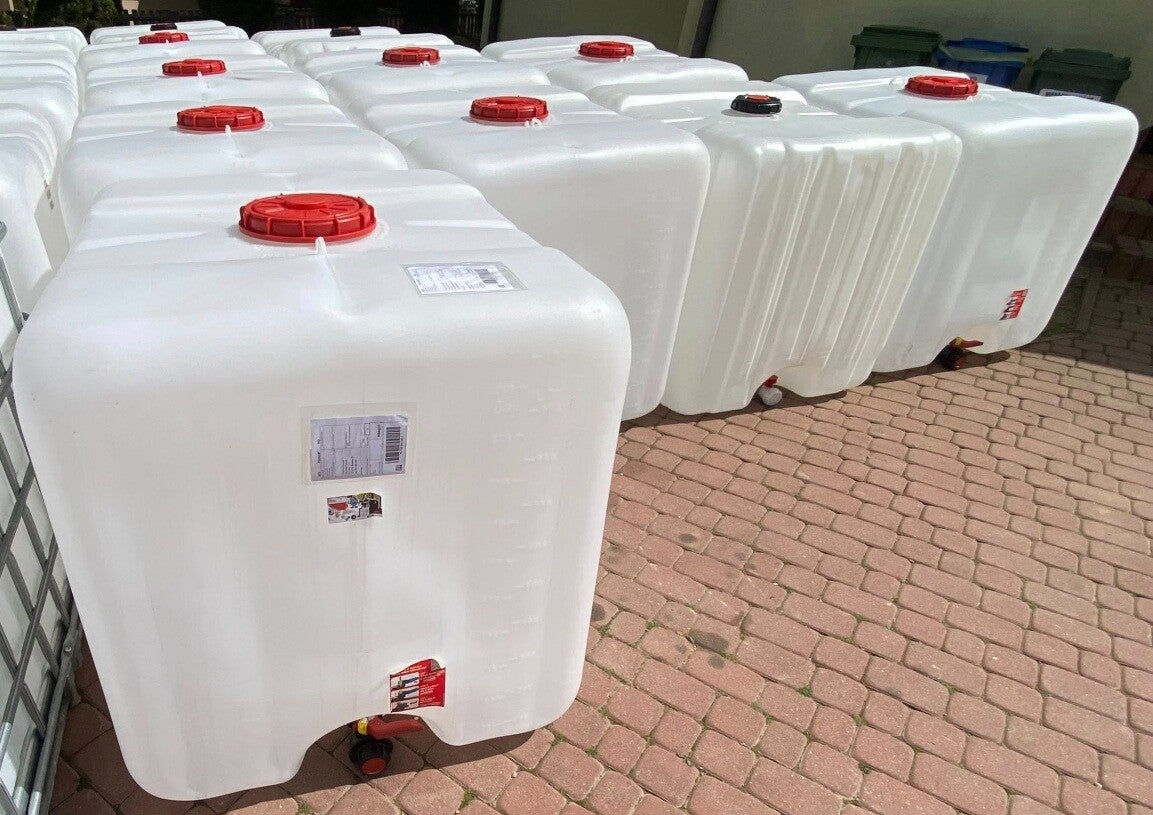 Wkład Zbiornik 1000L Czysty powystawowy 2025r i wzwyż