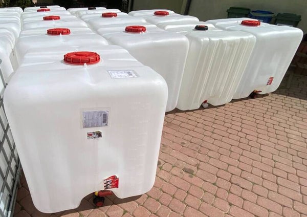 Wkład Zbiornik 1000L Z mini osadem 