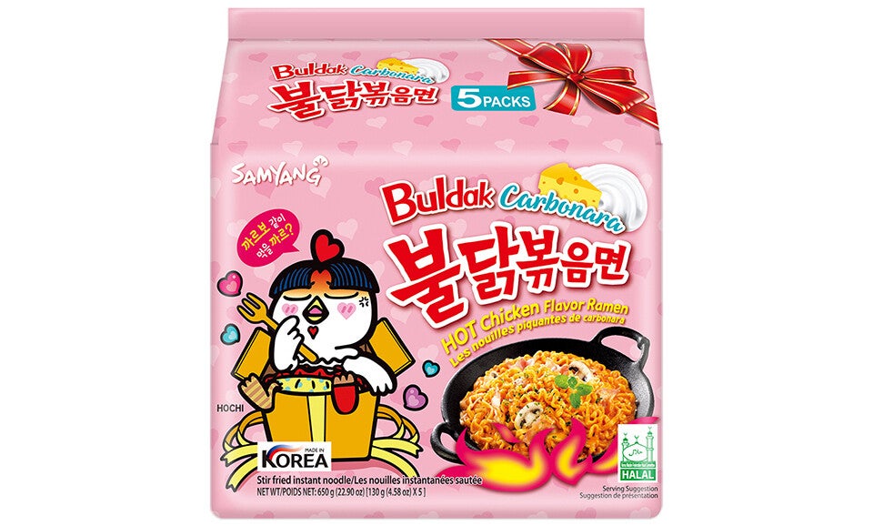 Instant Noodles Ramen met Pittige Kip Carbo – Zuid-Korea