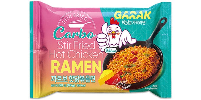Ramen Stir-Fried Hot Chicken Carbonara – Zuid-Korea